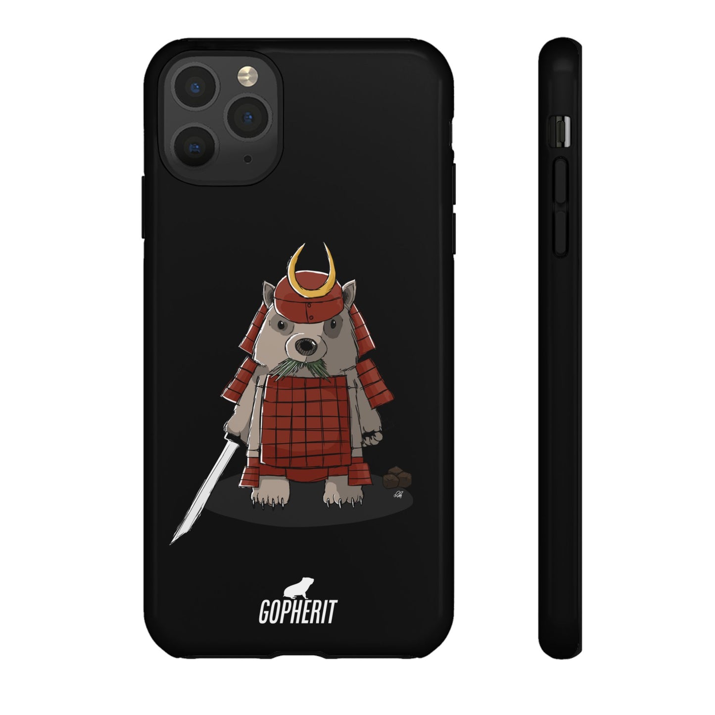 Wombat Samurai - Phone Case