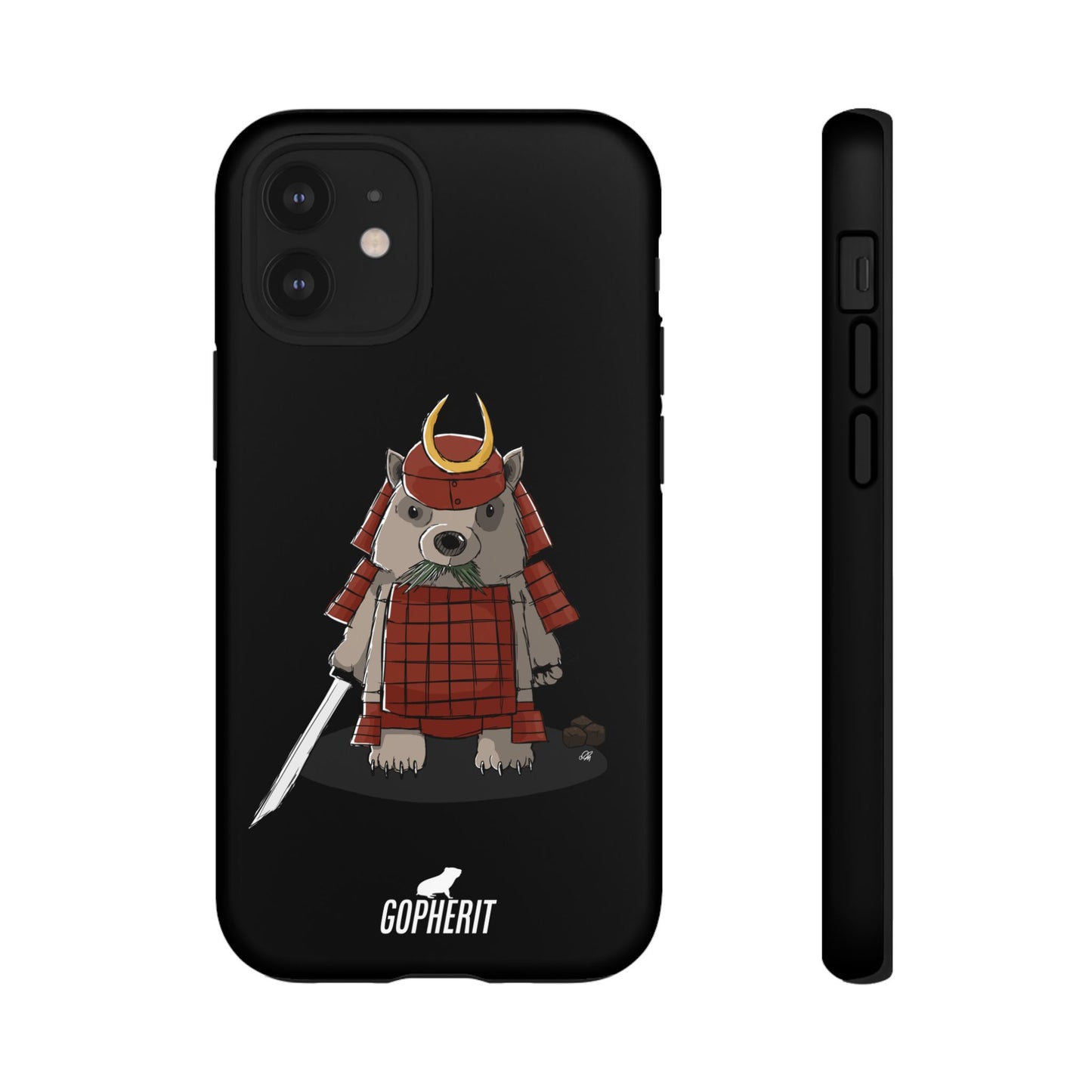 Wombat Samurai - Phone Case