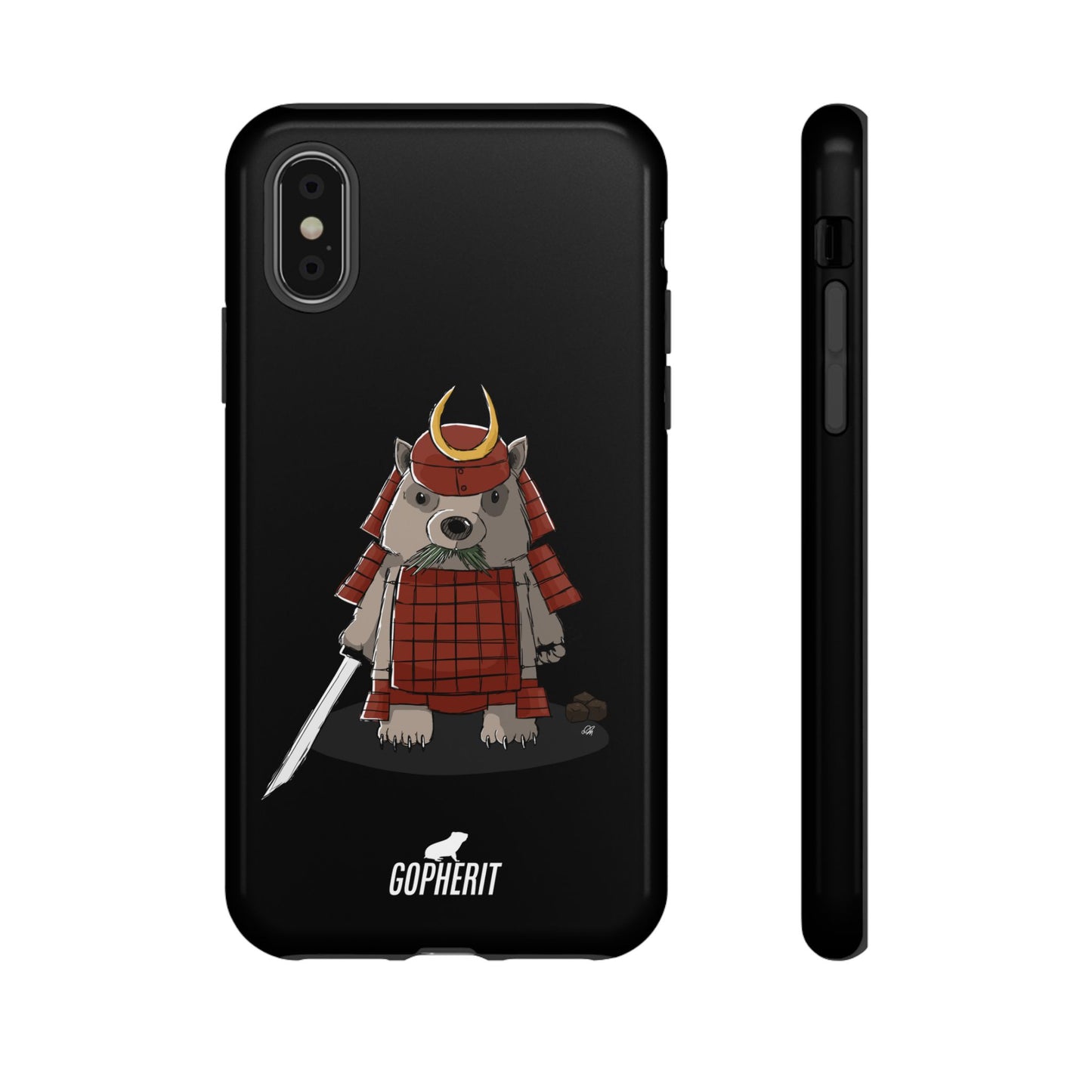 Wombat Samurai - Phone Case