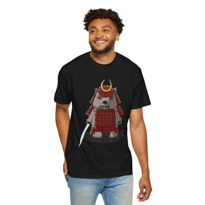 Wombat Samurai - T-Shirt (Front)