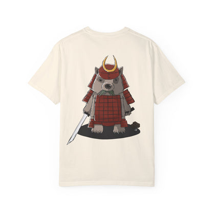 Wombat Samurai - T-Shirt (Back)