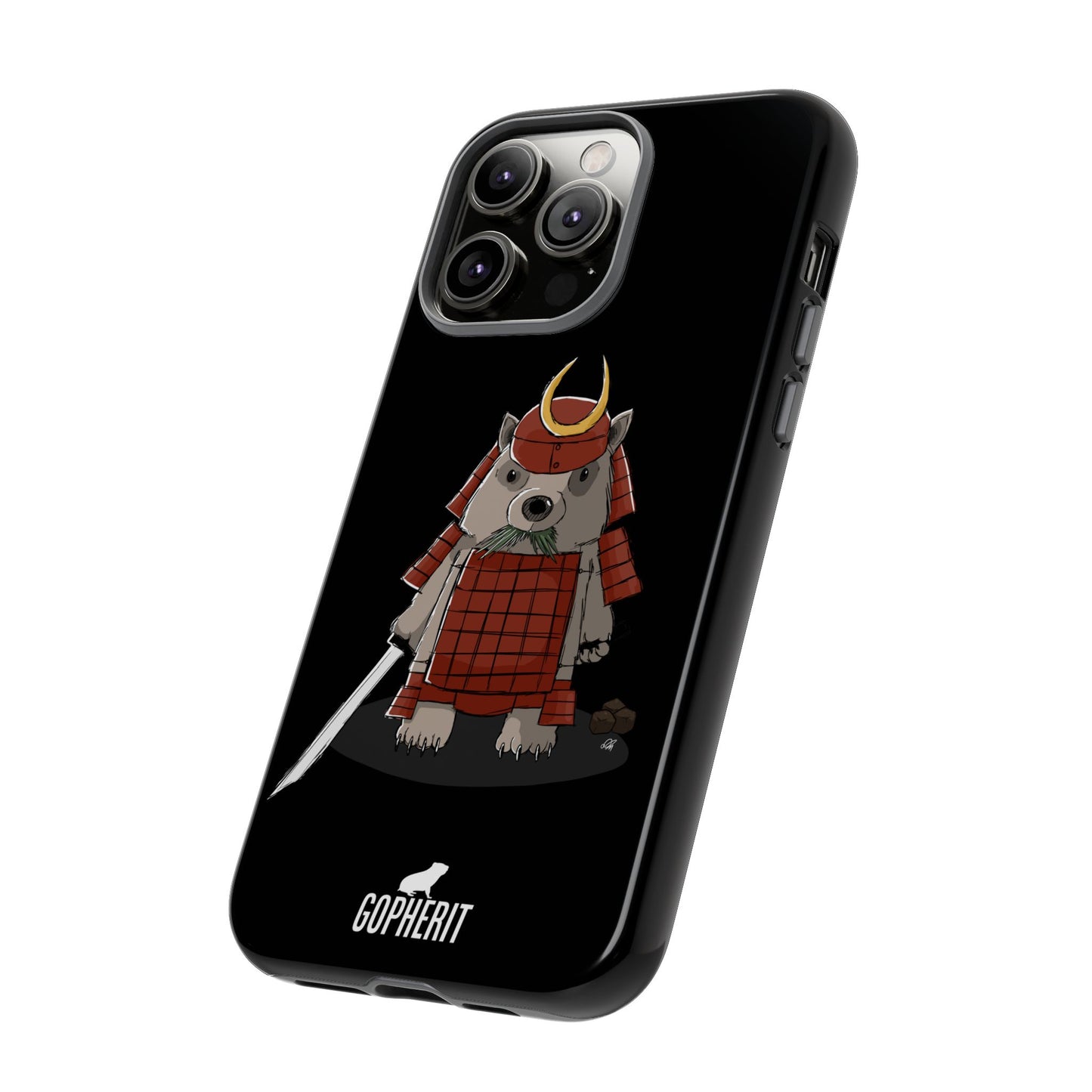 Wombat Samurai - Phone Case