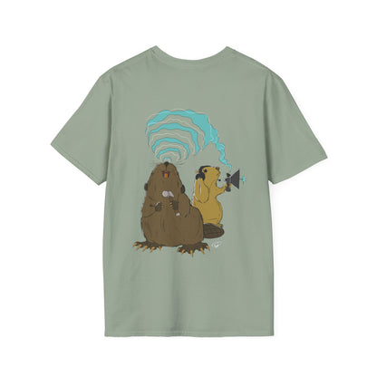 Beaverwave - T-Shirt (Back)