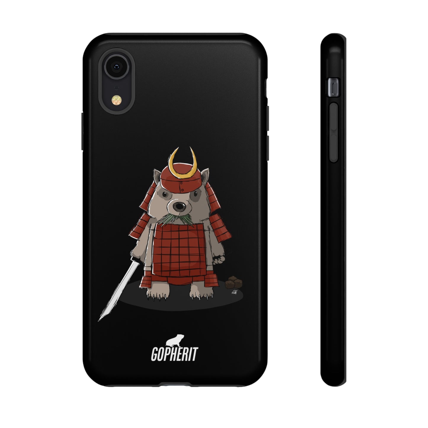 Wombat Samurai - Phone Case