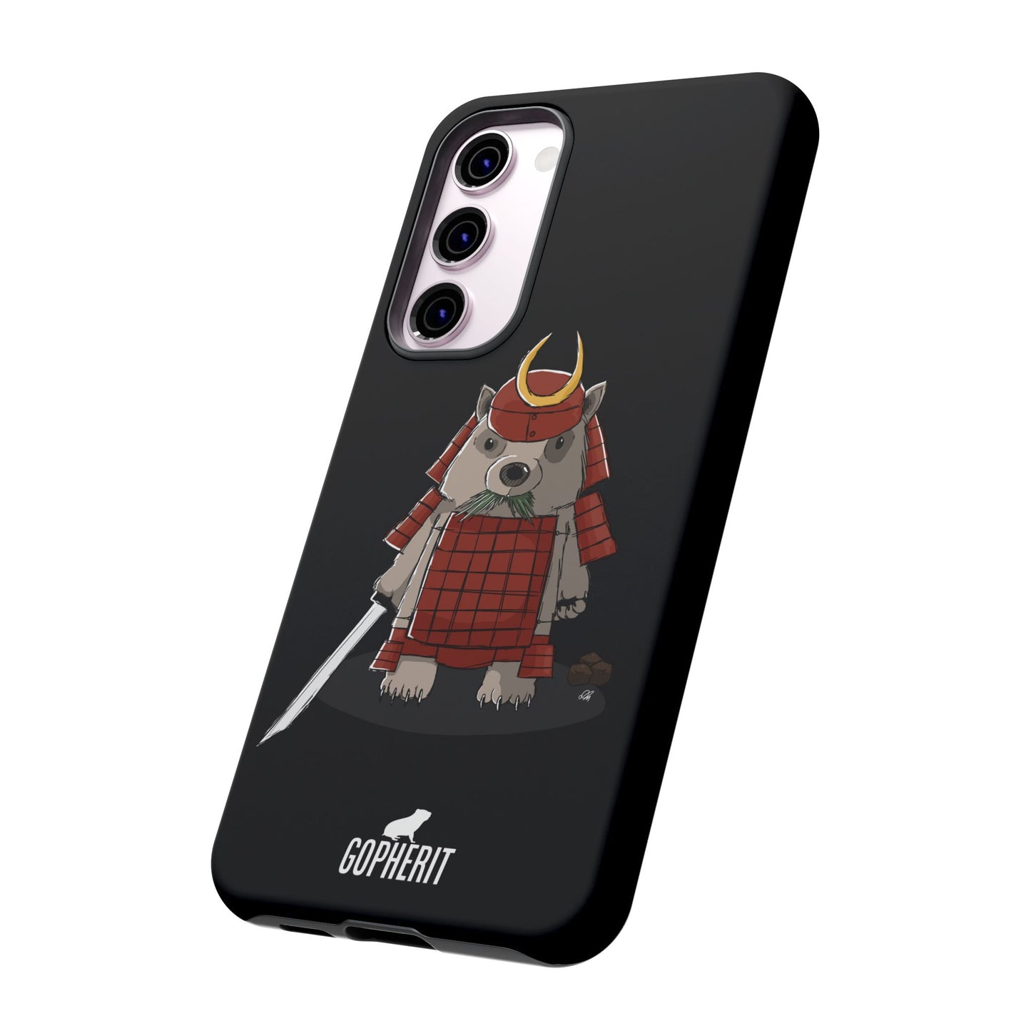 Wombat Samurai - Phone Case