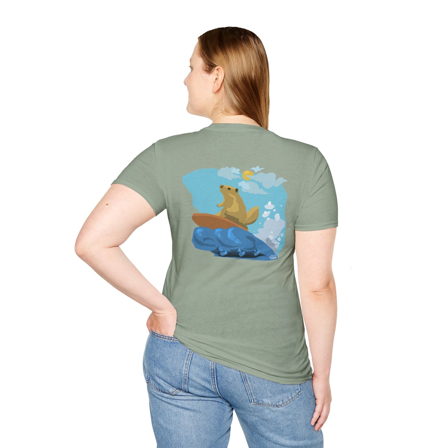 Surf's Up - T-Shirt (Back)