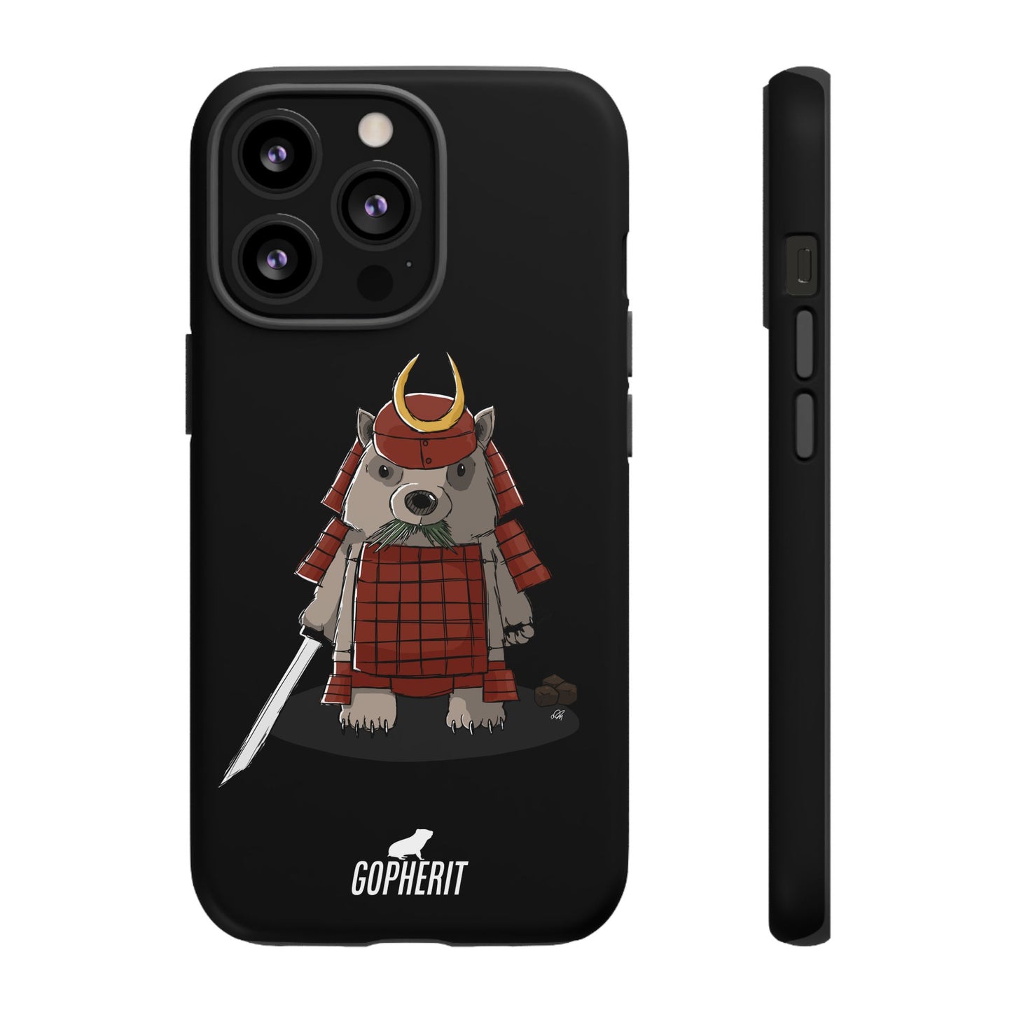 Wombat Samurai - Phone Case