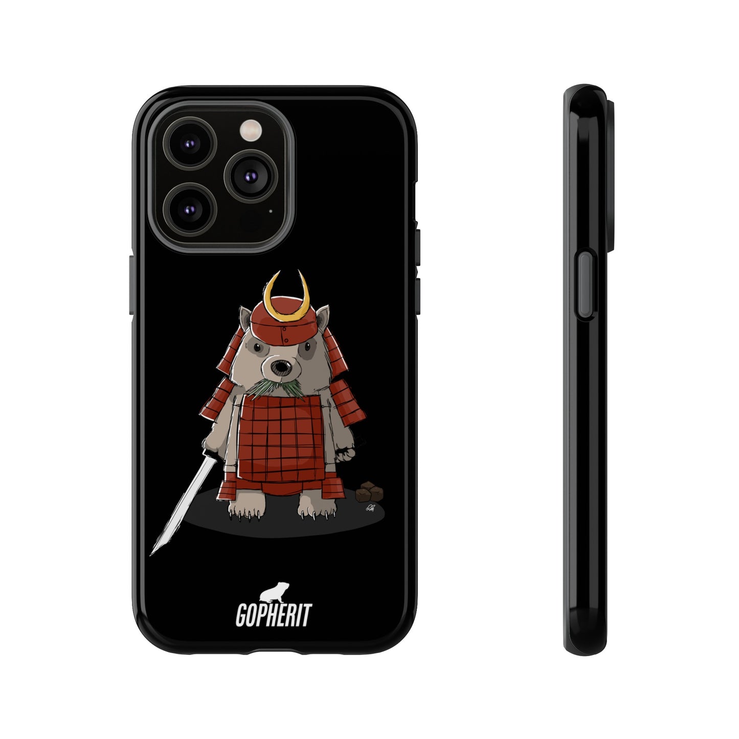 Wombat Samurai - Phone Case