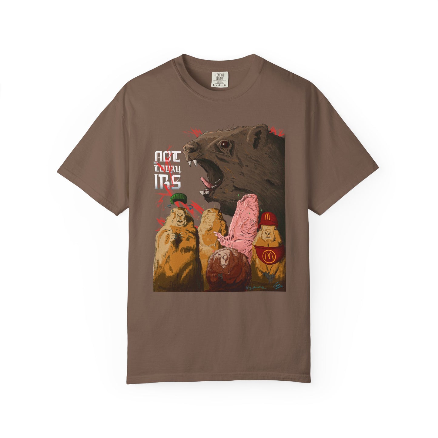 Not Today IRS - T-Shirt (Front)