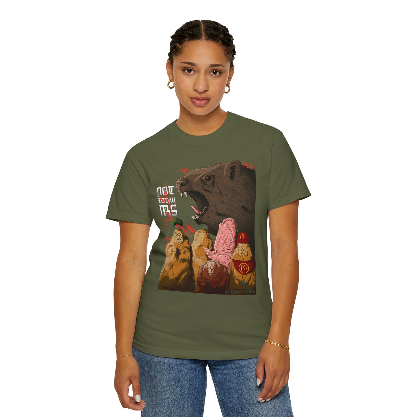 Not Today IRS - T-Shirt (Front)