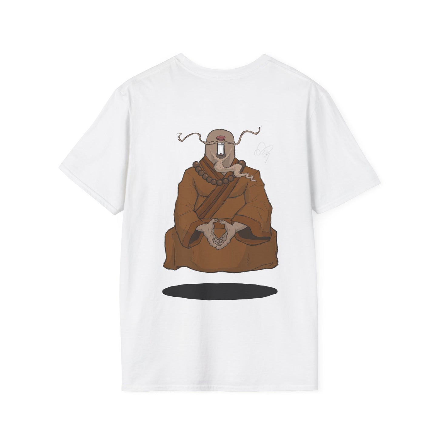 Mole-rat Monk - T-Shirt (Back)