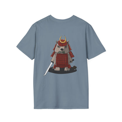 Wombat Samurai - T-Shirt (Back)