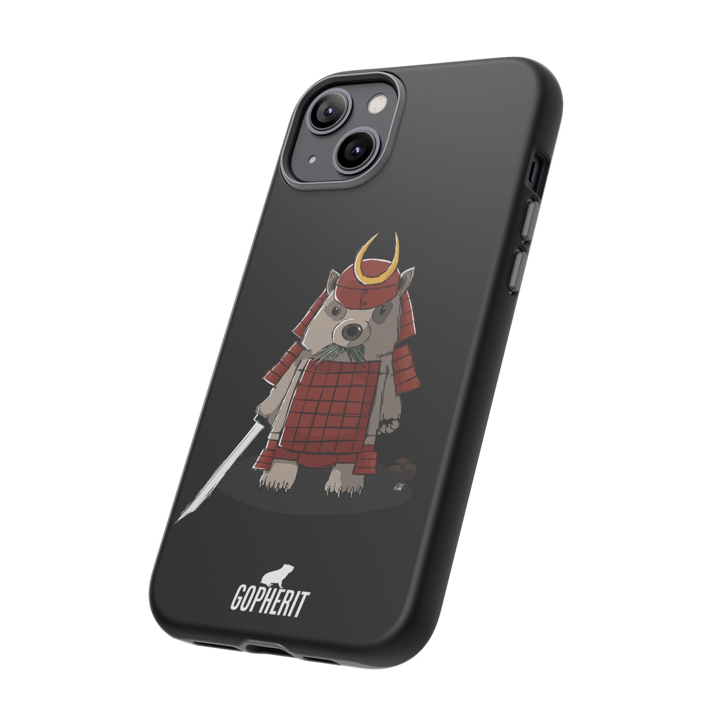 Wombat Samurai - Phone Case