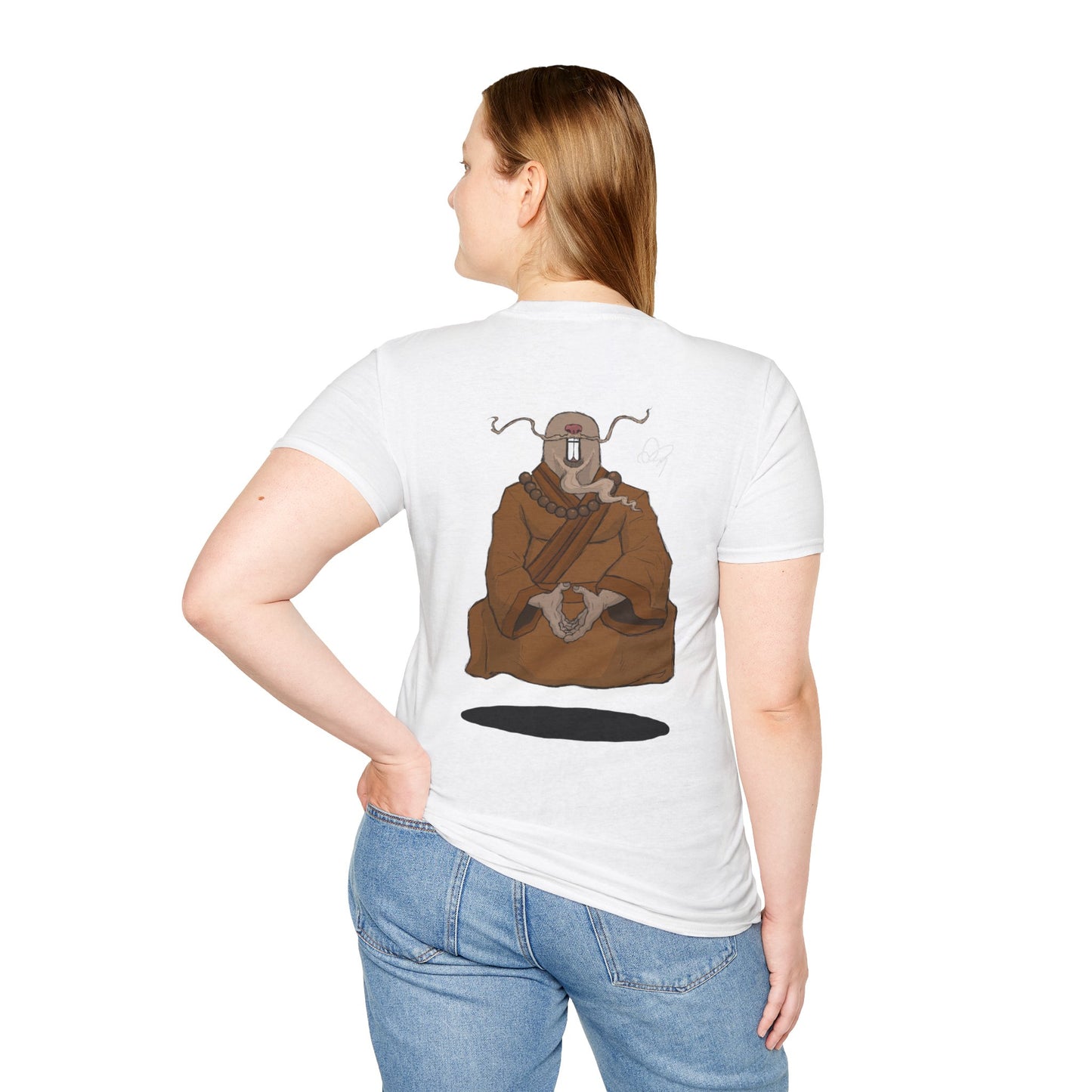 Mole-rat Monk - T-Shirt (Back)