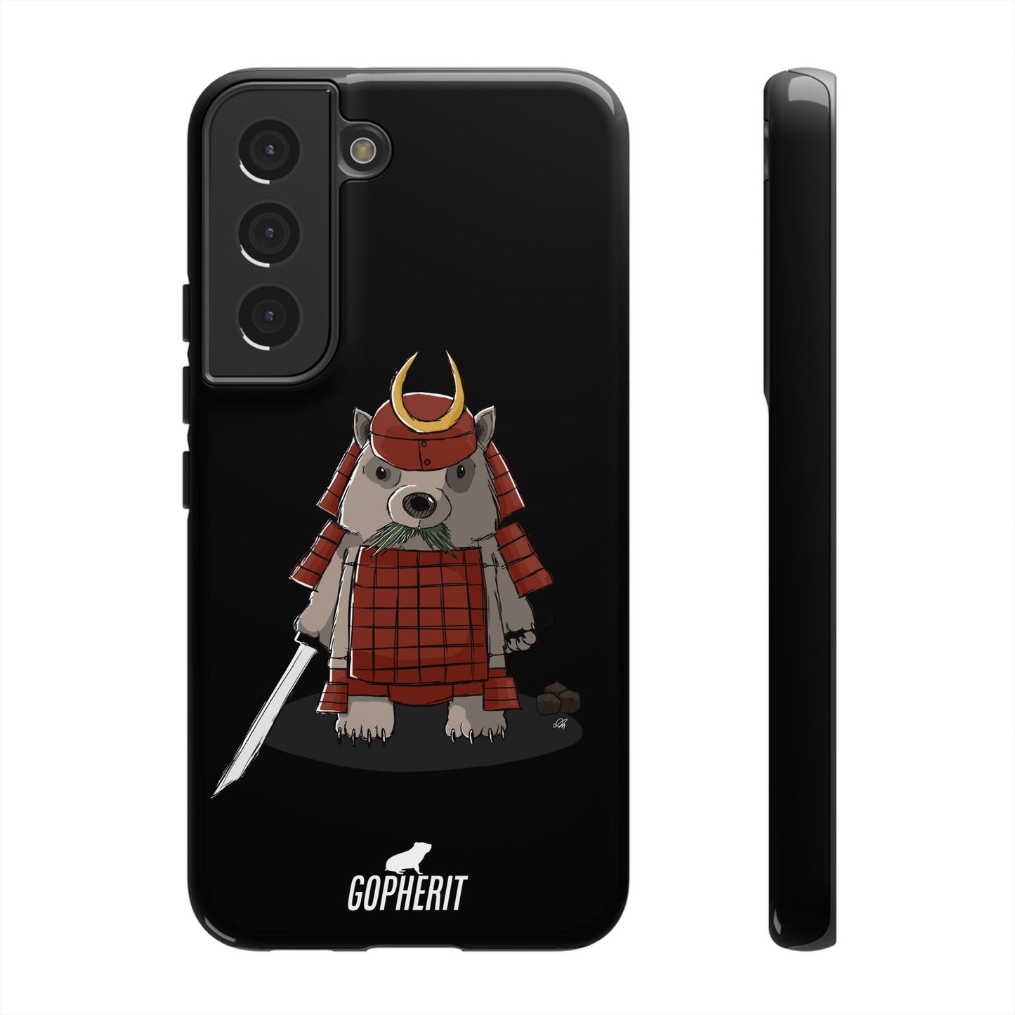 Wombat Samurai - Phone Case