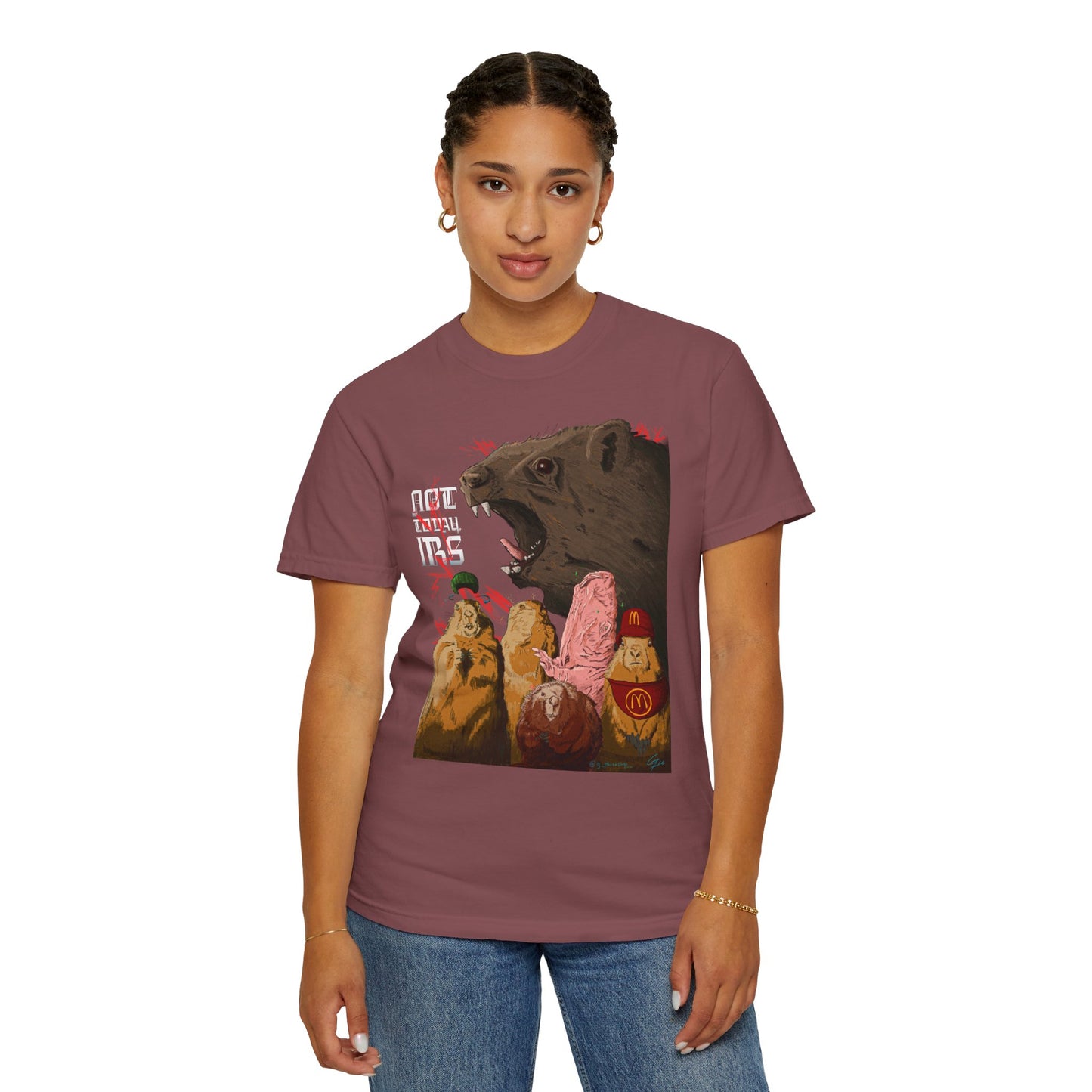 Not Today IRS - T-Shirt (Front)