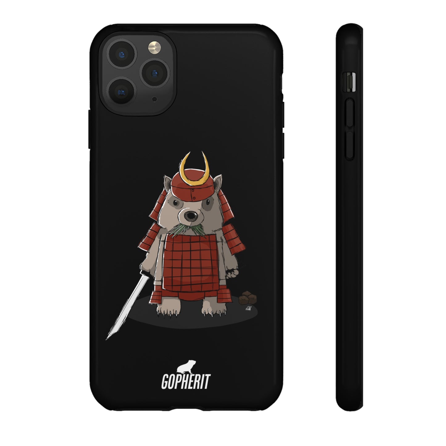 Wombat Samurai - Phone Case