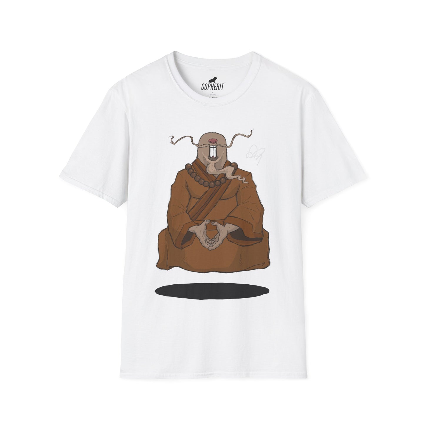 Mole-rat Monk - T-Shirt (Front)