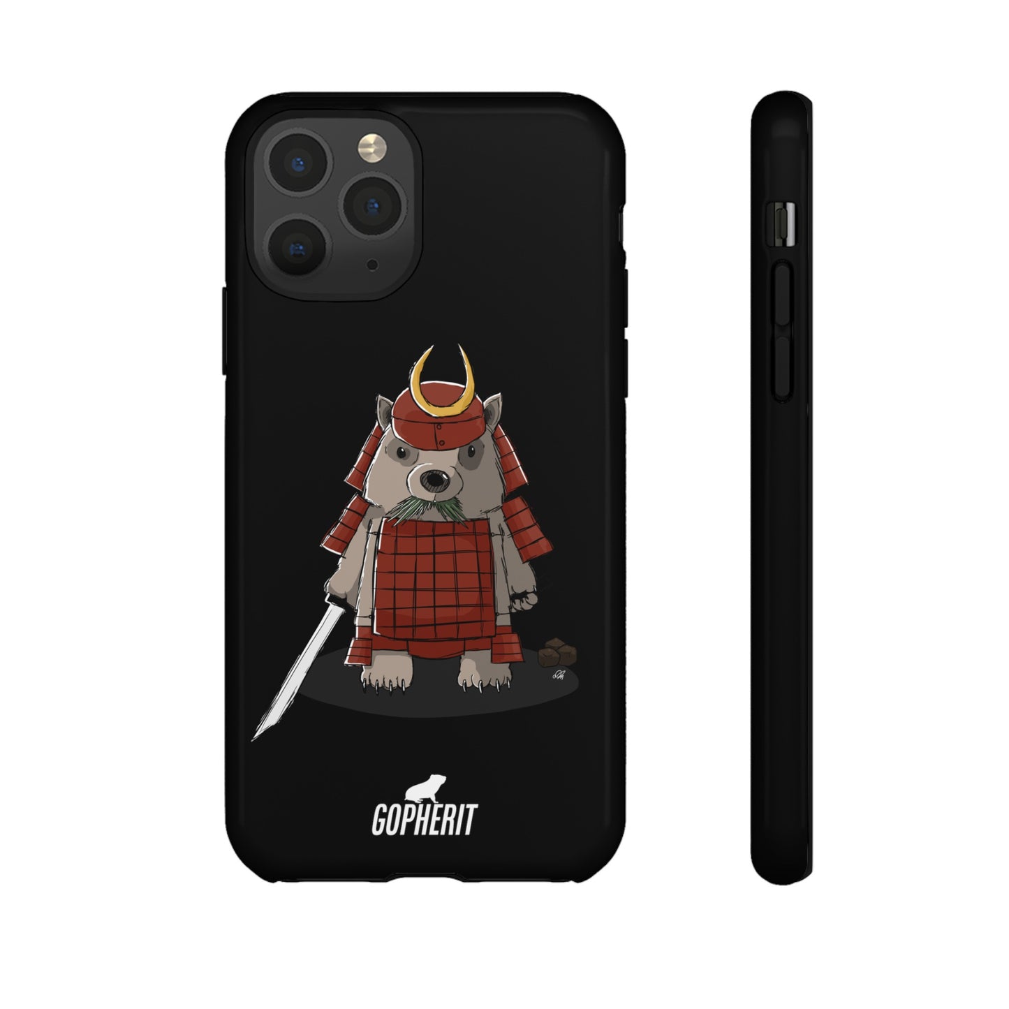 Wombat Samurai - Phone Case