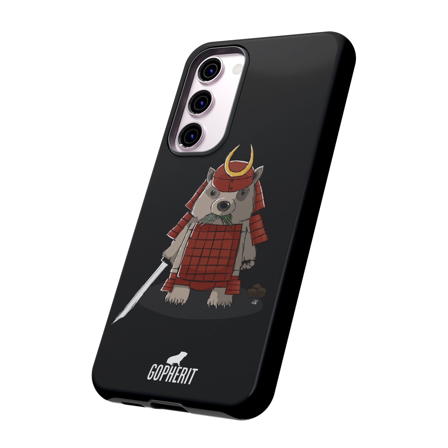 Wombat Samurai - Phone Case