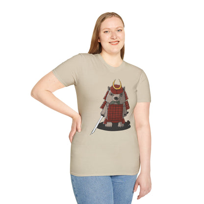 Wombat Samurai - T-Shirt (Front)