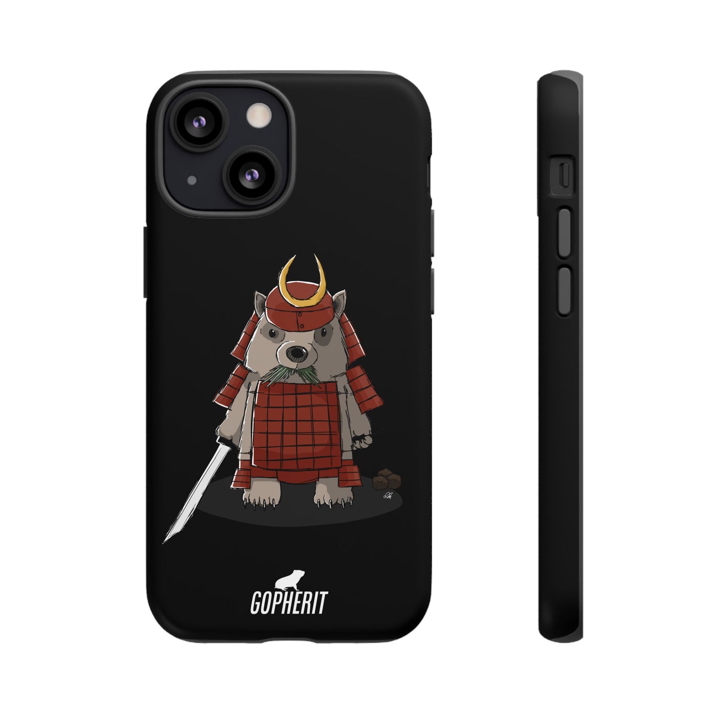 Wombat Samurai - Phone Case