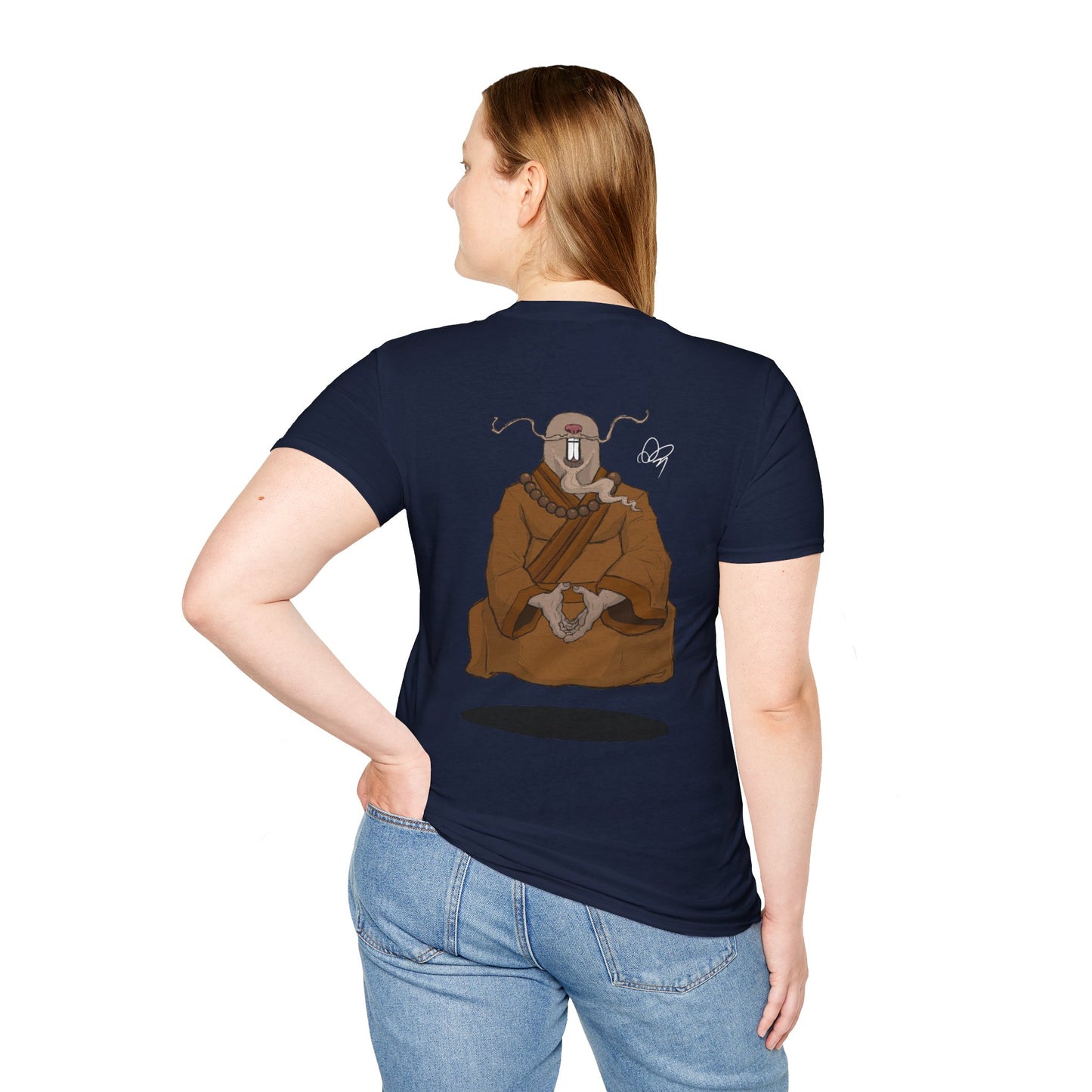 Mole-rat Monk - T-Shirt (Back)