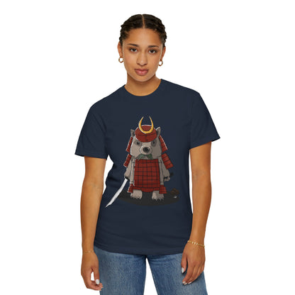 Wombat Samurai - T-Shirt (Front)