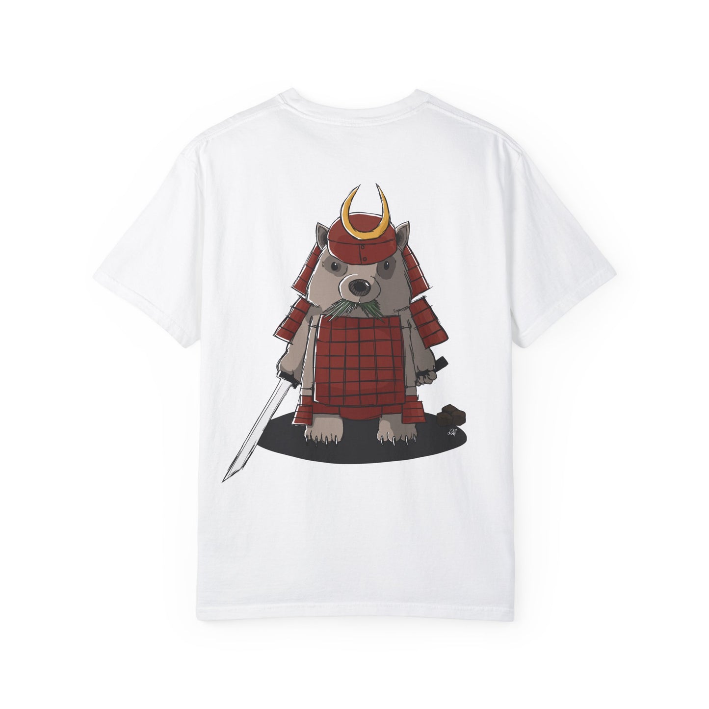 Wombat Samurai - T-Shirt (Back)