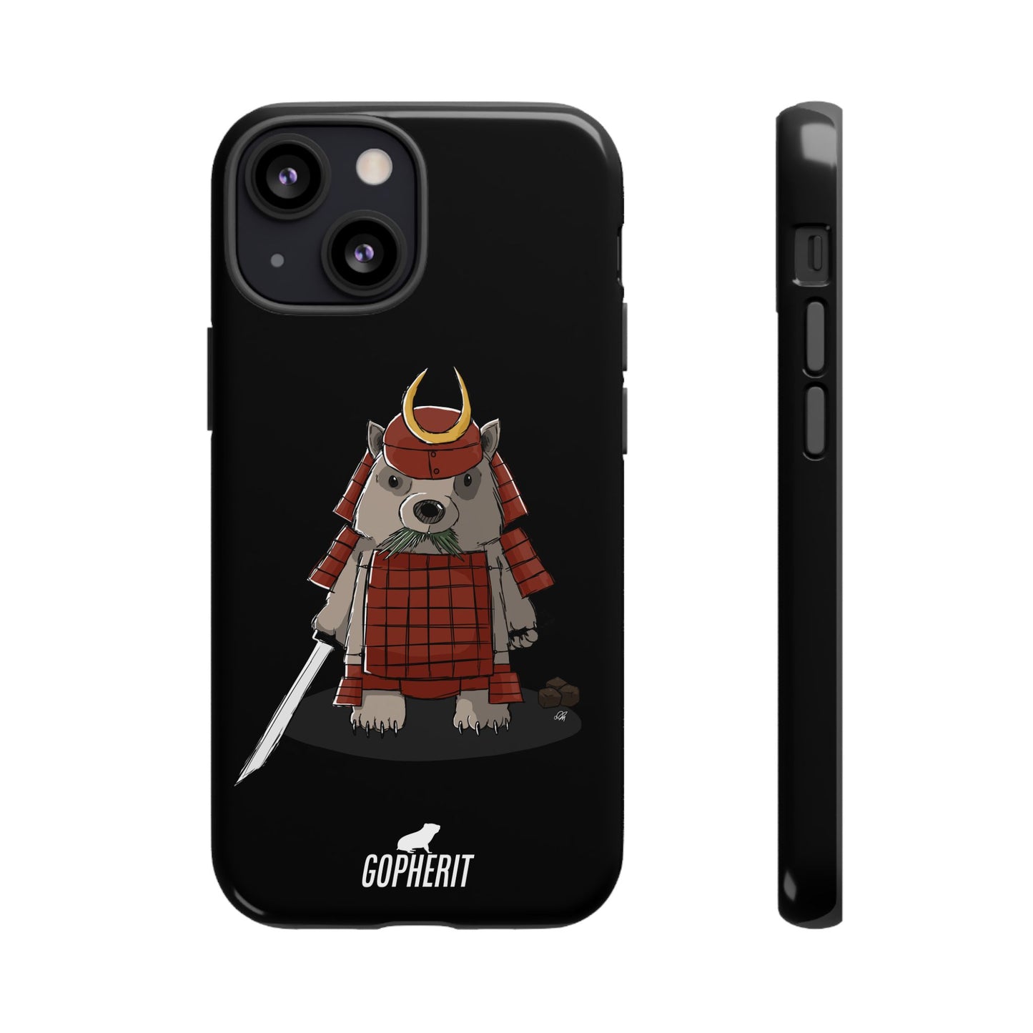 Wombat Samurai - Phone Case