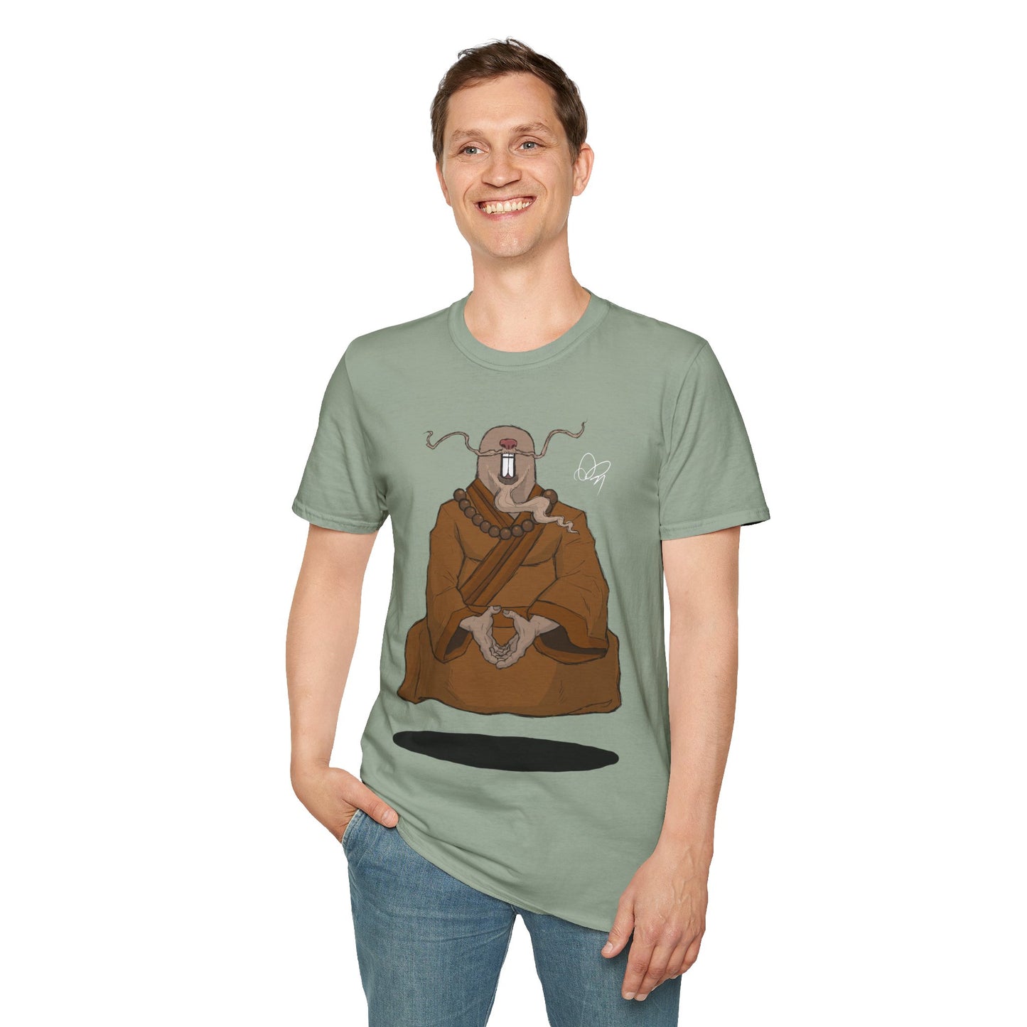 Mole-rat Monk - T-Shirt (Front)