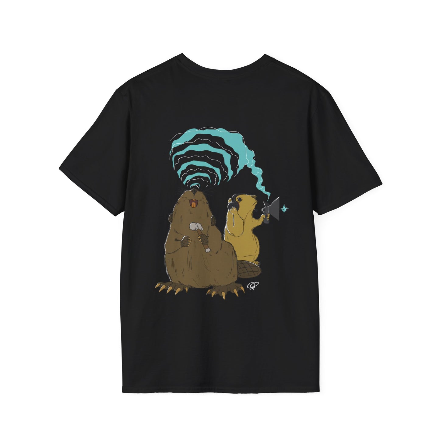 Beaverwave - T-Shirt (Back)