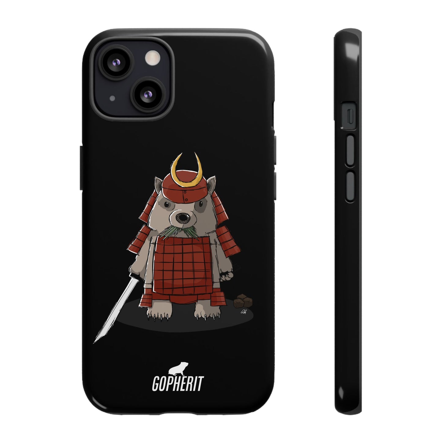 Wombat Samurai - Phone Case