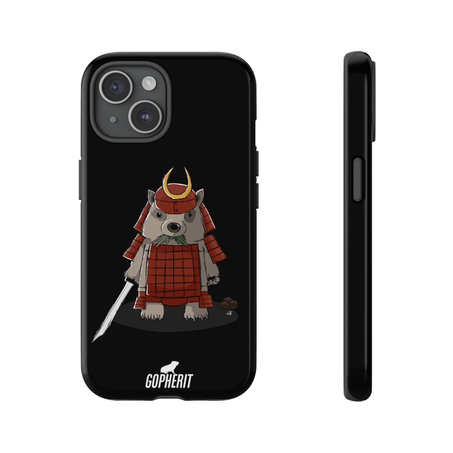 Wombat Samurai - Phone Case