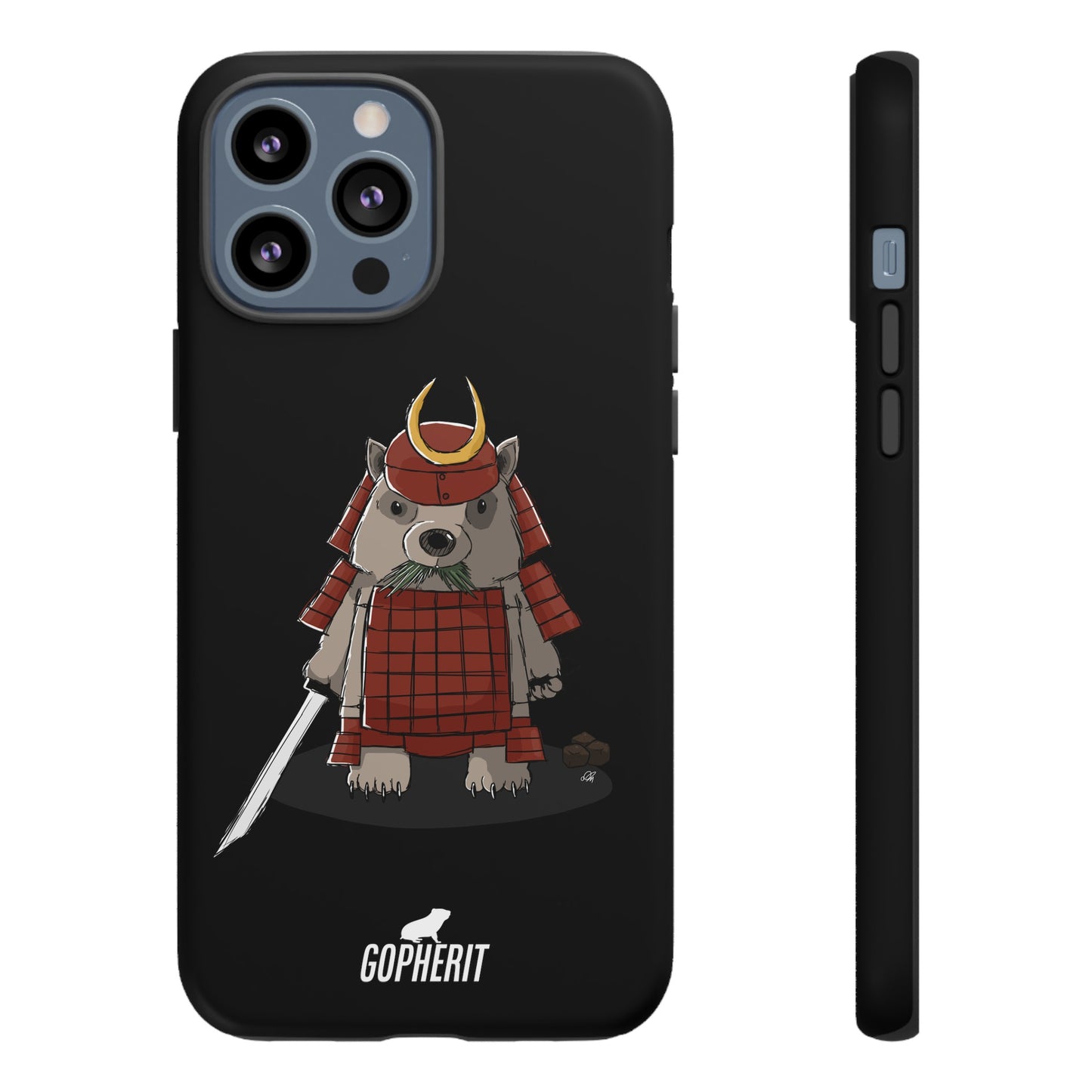 Wombat Samurai - Phone Case