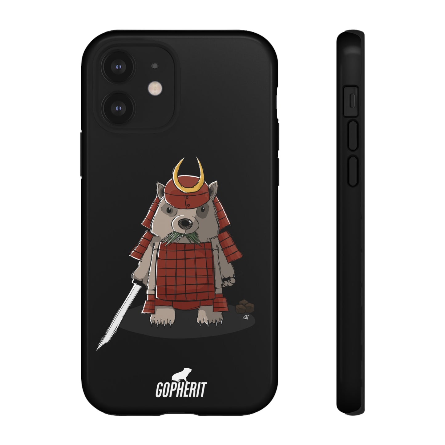 Wombat Samurai - Phone Case