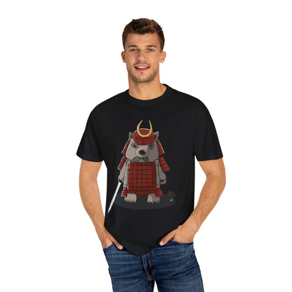 Wombat Samurai - T-Shirt (Front)