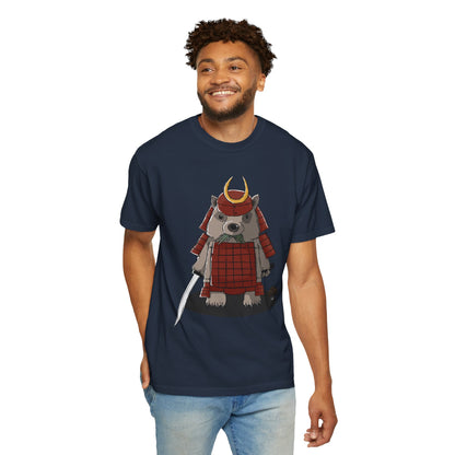 Wombat Samurai - T-Shirt (Front)