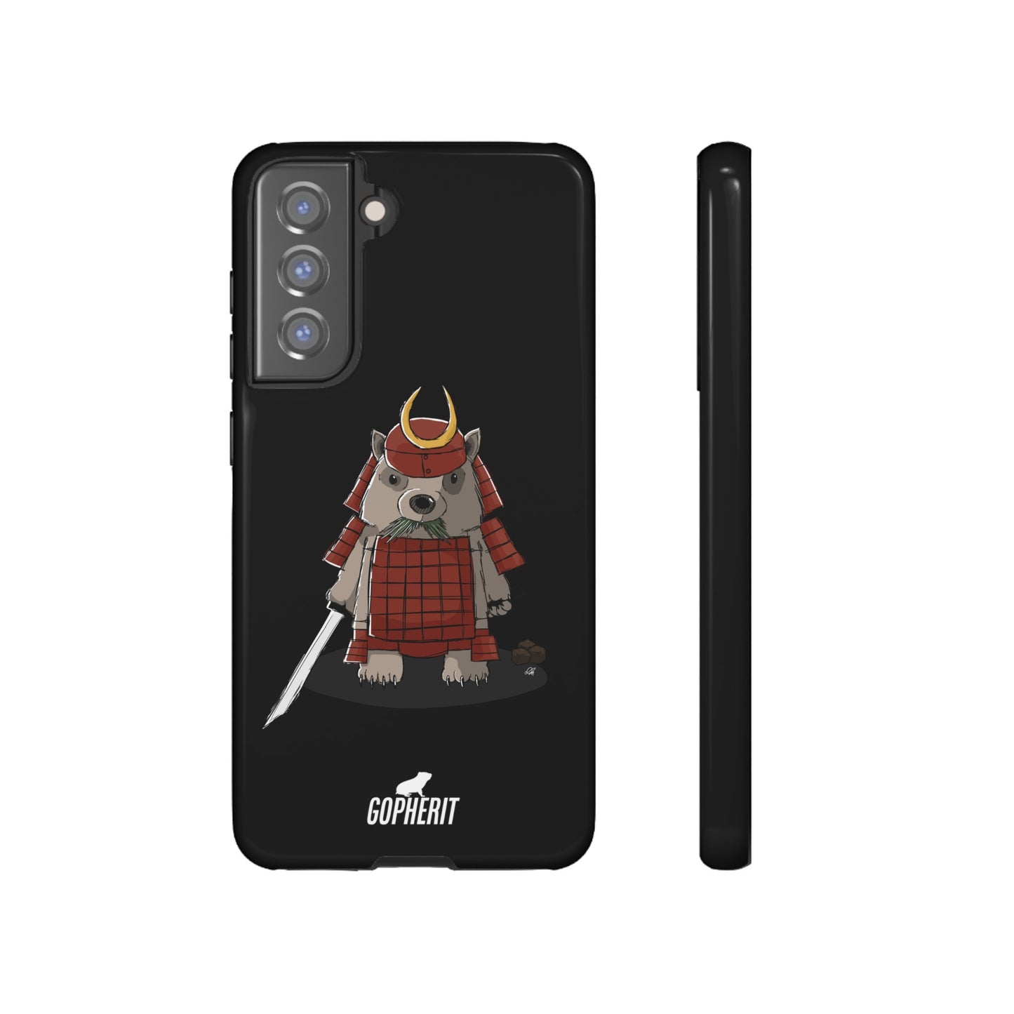 Wombat Samurai - Phone Case