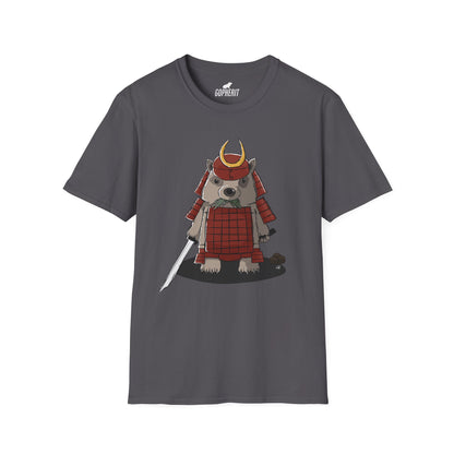 Wombat Samurai - T-Shirt (Front)