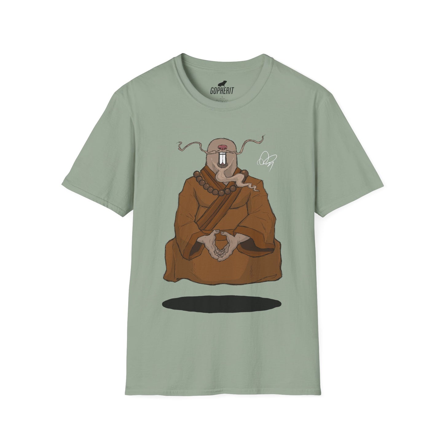 Mole-rat Monk - T-Shirt (Front)