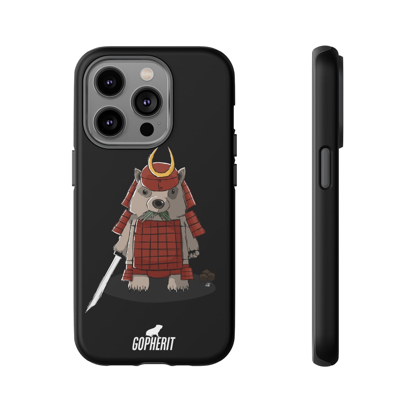 Wombat Samurai - Phone Case