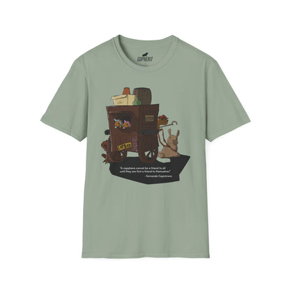 Capybara Caravan - T-Shirt (Front)