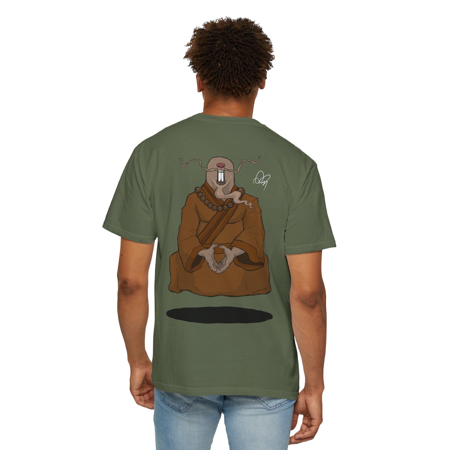 Mole-rat Monk - T-Shirt (Back)