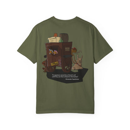 Capybara Caravan - T-Shirt (Back)