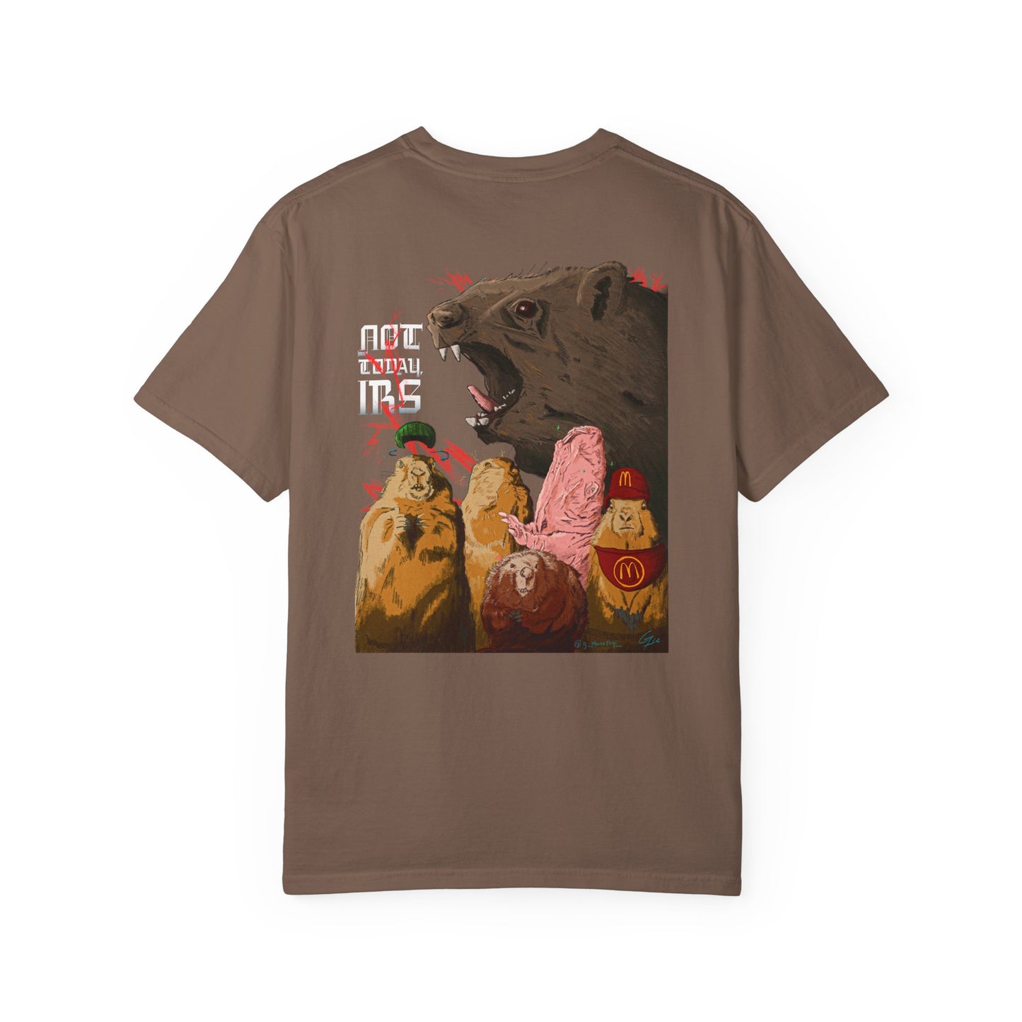 Not Today IRS - T-Shirt (Back)