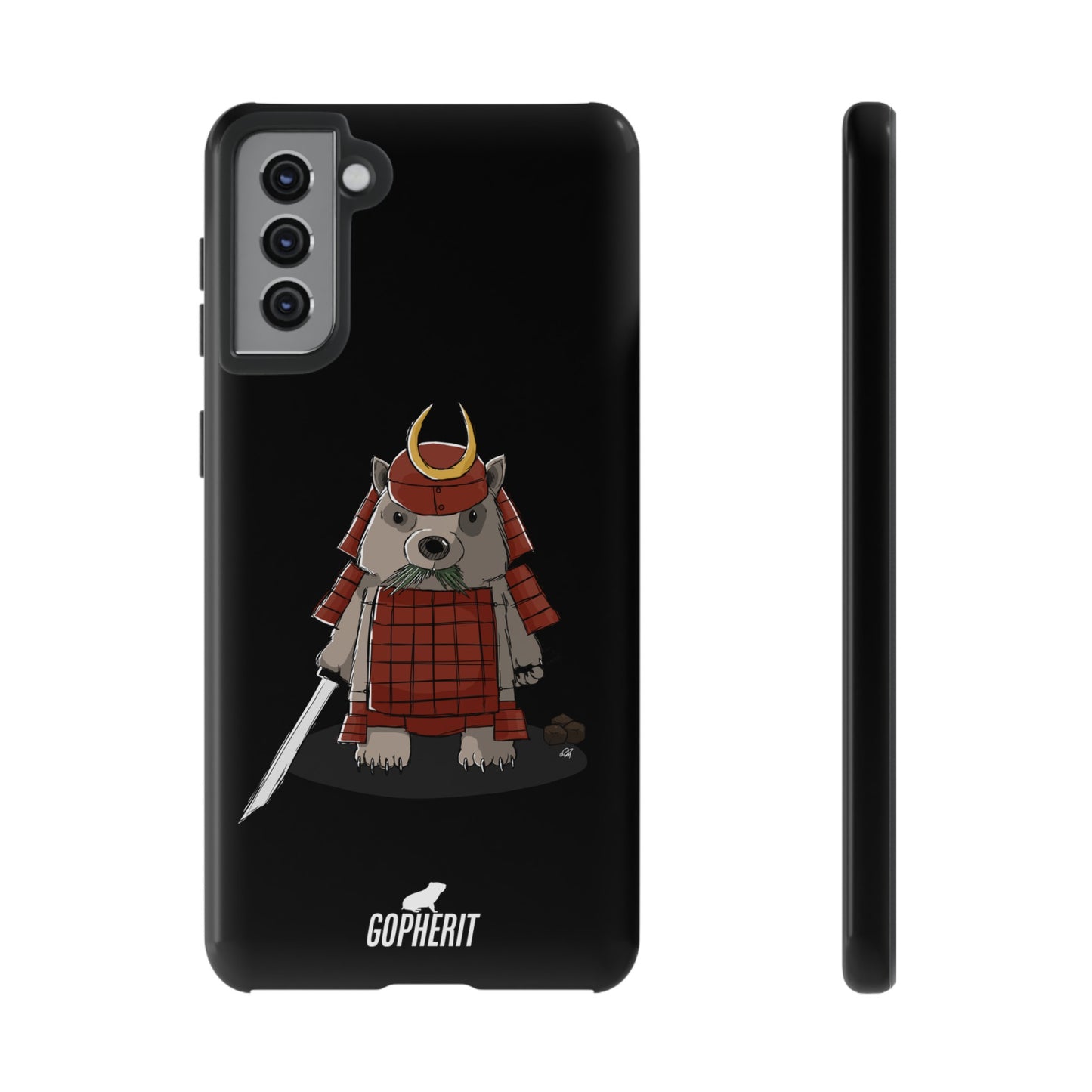 Wombat Samurai - Phone Case