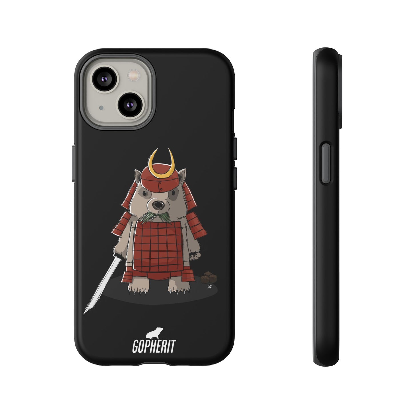 Wombat Samurai - Phone Case