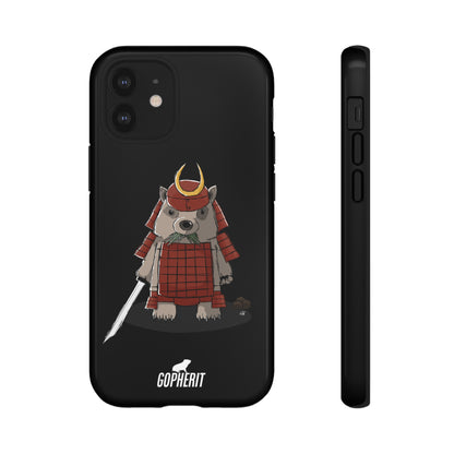 Wombat Samurai - Phone Case