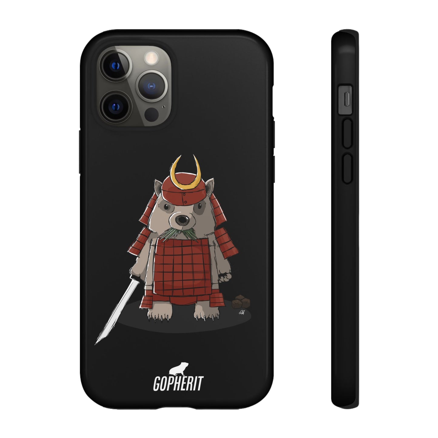 Wombat Samurai - Phone Case